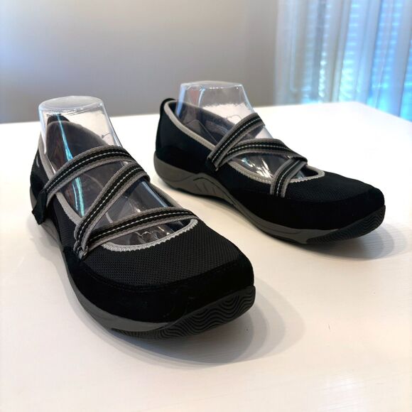 Dansko Women's Black Suede Comfort / Nursing Shoes Sandals EU Size 40 US Size 9 - Picture 3 of 10